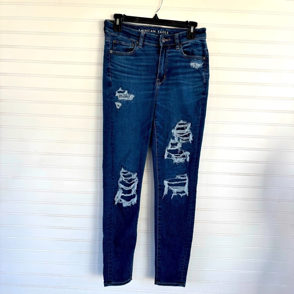 AE hi‎ rise jeggings Size 8